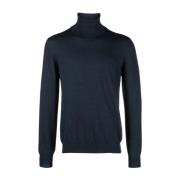 Italiensk Uld Rollneck Sweater