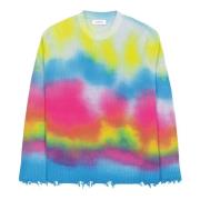 Tie dye print crewneck