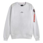 Urban Basic Sweatshirt med Nylon Detaljer