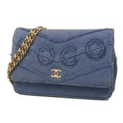 Pre-owned Denim chanel-tasker