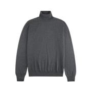 Turtleneck Uldstrik Sweater