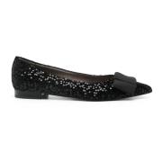 Sort Paillet Ballet Flats