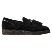 Sort Ruskind Espadrille-Sneakers