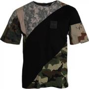 Camouflage Bomuld Rund Hals Herre T-shirt