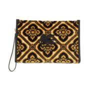 Paisley Stor Clutch Taske