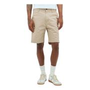 Logo Patch Chino Shorts Bomuld Twill