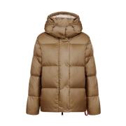 Blank Nylon Puffer Jakke