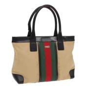 Pre-owned Canvas gucci-tasker