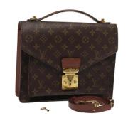 Pre-owned Canvas louis-vuitton-tasker