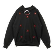 Sort Letvægts Hættetrøje Skipper Sweatshirt