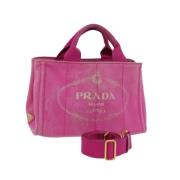 Pre-owned Canvas prada-tasker