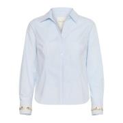 Plein Air Bluse med V-hals