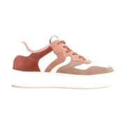 Hvide Sneakers Laura Suede/Calf/Suede