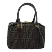 Pre-owned Canvas fendi-tasker