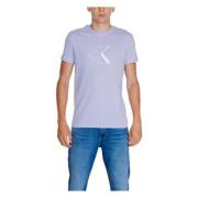 Lilla Rund Hals T-shirt