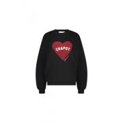 Terry Sport Heart Sweater