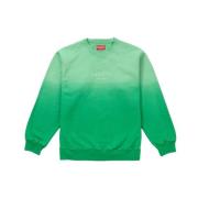 Grøn Dyp Halsudskæring Sweater