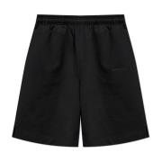 Shorts med broderet logo