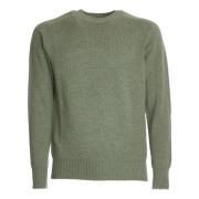 Grøn Crew-Neck Sweater AW24