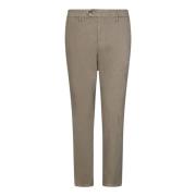 Slim Fit Chino Bukser i Ler