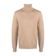 Merino Uld Turtleneck Sweater