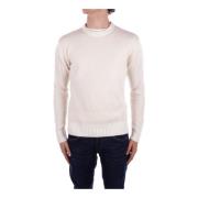 Stribet Sweater Creme