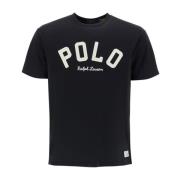 Logo T-shirt Klassisk Pasform Crew Neck