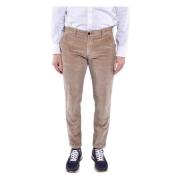 Slim Fit Chino Bukser med Manchetter