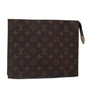 Pre-owned Canvas louis-vuitton-tasker