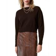 Blød Eco-Cashmere Sweater Kaffe Chokolade