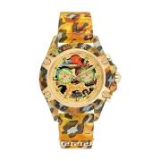 Kronograf CHRONO ACTIVE gul leopard 44 mm VEZ700822