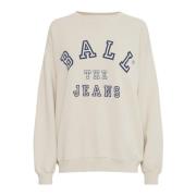 Sommer Sand Sweatshirt med Cool Logo