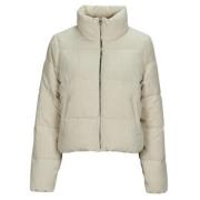 Corduroy Puffer Jakke Beige