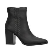 Side zip studded bootie