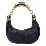 Sort Small Bracelet Hobo Taske