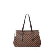 Pre-owned Coated canvas louis-vuitton-tasker