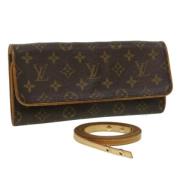 Pre-owned Canvas louis-vuitton-tasker