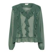 Have Topiary Bluse med Ruffles