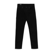 Sort Slim Fit Vasket Denim Jeans