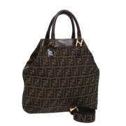 Pre-owned Canvas fendi-tasker