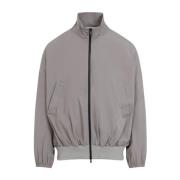 Vented Track Jacket med High Neck