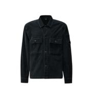 Stretch Corduroy Button-Up Skjorte