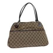 Pre-owned Canvas gucci-tasker