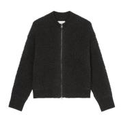 Bouclé cardigan løs