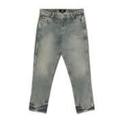 Straight Leg Denim Jeans