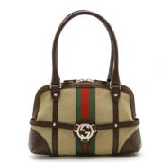 Pre-owned Canvas gucci-tasker