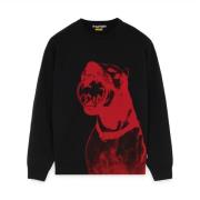 Sort Dogo Race Strikket Jumper