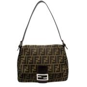 Pre-owned Canvas fendi-tasker