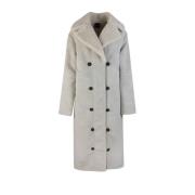 Lamé Oversized Coat