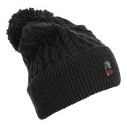 Pom Pom Hat i Sort